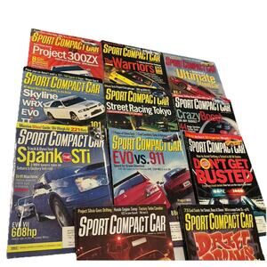 Sport Compact Car Magazine 2003 Lot of 11 Issues Missing July EVO WRX Porsche